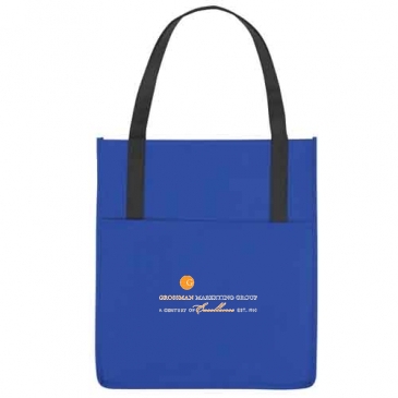 Non-Woven Shopper's Pocket Tote Bag