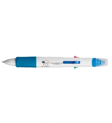 Quatro Pen With Highlighter