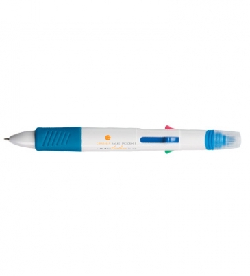 Quatro Pen With Highlighter