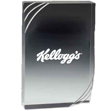 1 1/4” Thick Freestanding Acrylic Awards - 6"