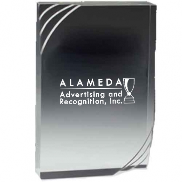 1 1/4” Thick Freestanding Acrylic Awards - 6"