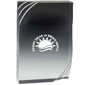 1 1/4” Thick Freestanding Acrylic Awards - 6"