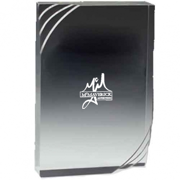 1 1/4” Thick Freestanding Acrylic Awards - 6"