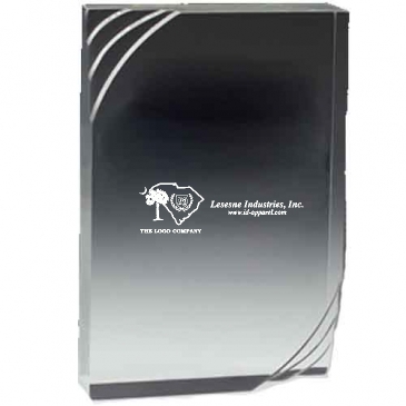 1 1/4” Thick Freestanding Acrylic Awards - 5 1/2"