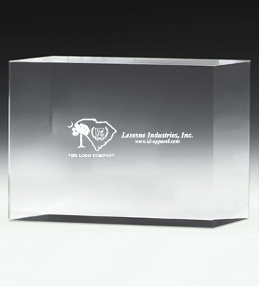 1 1/4" Thick Freestanding Acrylic Awards