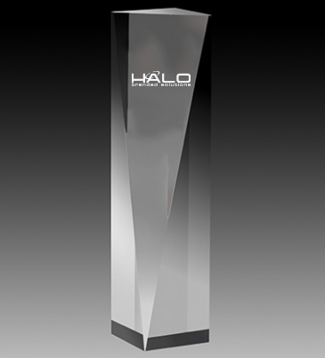 Carved Obelisk Award - 9"