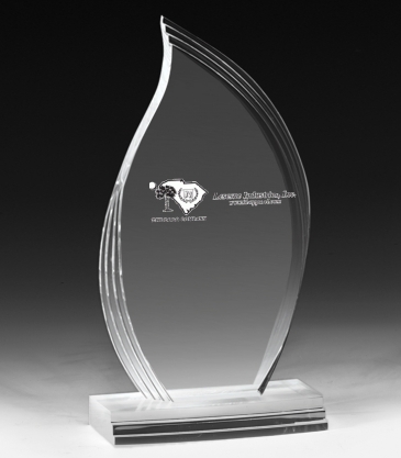 Flame Legend Award - 8 7/8"