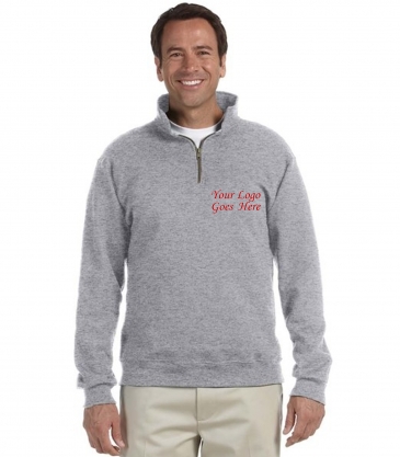 Jerzees Adult Super Sweats® NuBlend® Fleece Quarter-Zip Pullover
