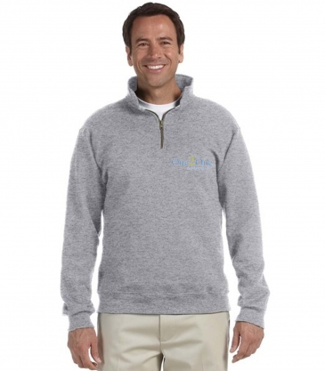 Jerzees Adult Super Sweats® NuBlend® Fleece Quarter-Zip Pullover