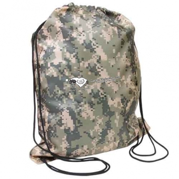 Digital Camo Drawstring Backpack