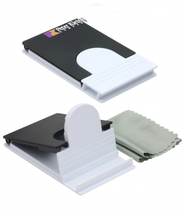 5 X 5 Microfiber Cloth with Phone Holder