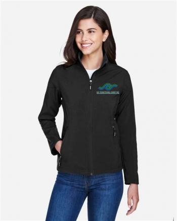 CORE365 Women's Cruise Two-Layer Fleece Bonded Soft Shell Jacket