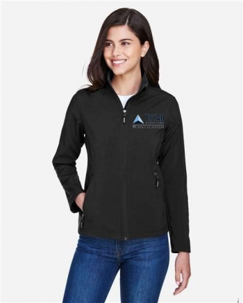 CORE365 Women's Cruise Two-Layer Fleece Bonded Soft Shell Jacket