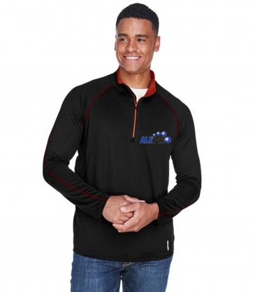 North End Men's Radar Quarter-Zip Performance Long-Sleeve Top