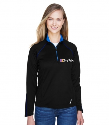 North End Ladies' Radar Quarter-Zip Performance Long-Sleeve Top