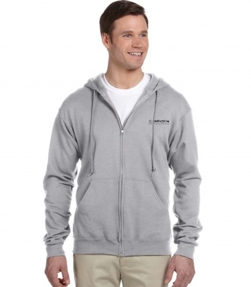 Jerzees Adult NuBlend® Fleece Full-Zip Hooded Sweatshirt