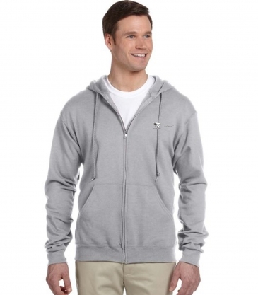 Jerzees Adult NuBlend® Fleece Full-Zip Hooded Sweatshirt
