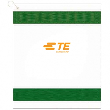 16" X 19" Designer Woven Golf Towel W/2 Cleaner Qs