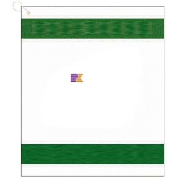 16" X 19" Designer Woven Golf Towel W/2 Cleaner Qs