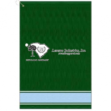 16" X 24" Designer Woven Golf Towel
