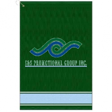 16" X 24" Designer Woven Golf Towel