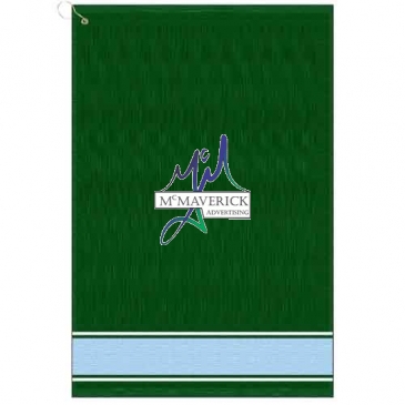 16" X 24" Designer Woven Golf Towel