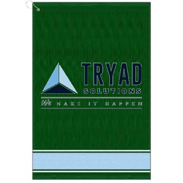 16" X 24" Designer Woven Golf Towel