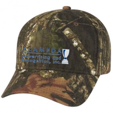 Realtree® And Mossy Oak® Hunter's Retreat Camouflage Cap_Embroide