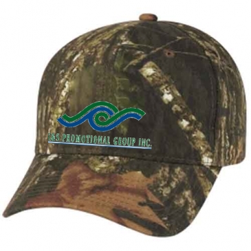 Realtree® And Mossy Oak® Hunter's Retreat Camouflage Cap_Embroide