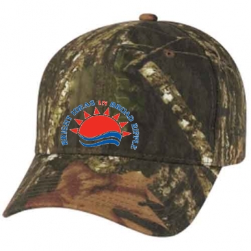 Realtree® And Mossy Oak® Hunter's Retreat Camouflage Cap_Embroide