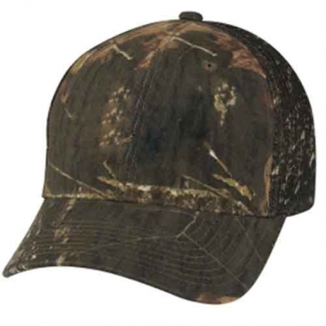 Realtree® & Mossy Oak® Hunter's Retreat Mesh Back Cap_Embroidered