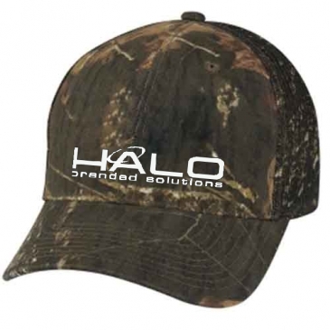Realtree® & Mossy Oak® Hunter's Retreat Mesh Back Cap_Embroidered