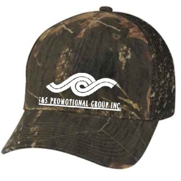 Realtree® & Mossy Oak® Hunter's Retreat Mesh Back Cap_Embroidered