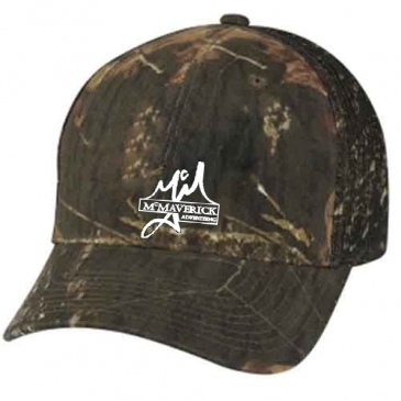 Realtree® & Mossy Oak® Hunter's Retreat Mesh Back Cap_Embroidered