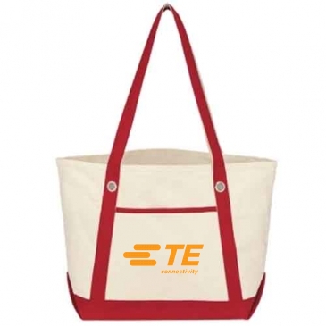 Medium Cotton Canvas Sailing Tote Bag