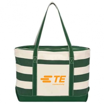 Cotton Canvas Nautical Tote Bag