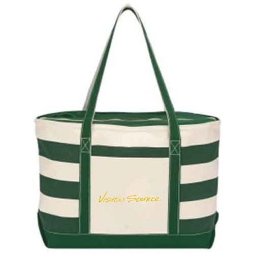 Cotton Canvas Nautical Tote Bag