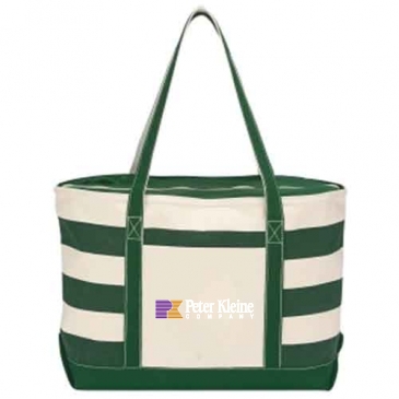 Cotton Canvas Nautical Tote Bag