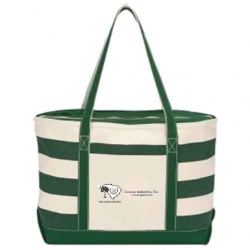 Cotton Canvas Nautical Tote Bag