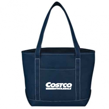 Medium Cotton Canvas Yacht Tote Bag