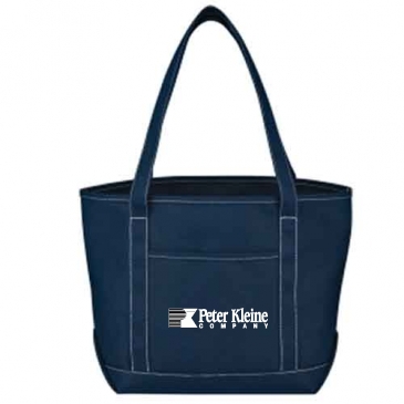 Medium Cotton Canvas Yacht Tote Bag