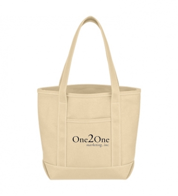 Small Cotton Canvas Yacht Tote Bag