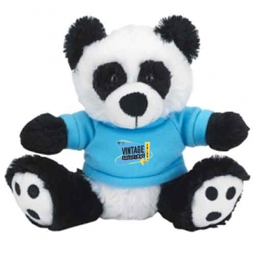 6" Big Paw Panda Shirt