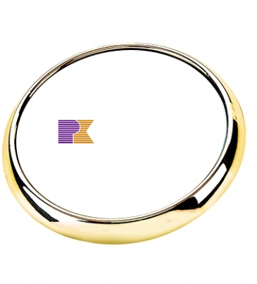 Radiant Leather Coaster