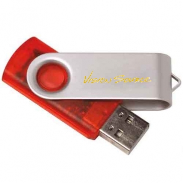 8 GB Translucent Folding USB 2.0 Flash Drive