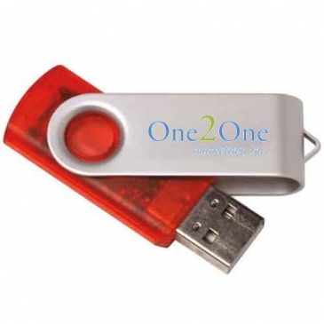 8 GB Translucent Folding USB 2.0 Flash Drive