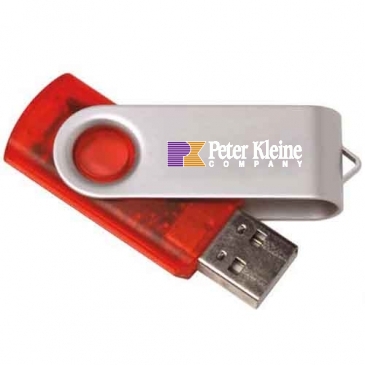 8 GB Translucent Folding USB 2.0 Flash Drive