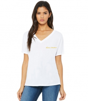 Bella + Canvas Ladies' Slouchy V-Neck T-Shirt
