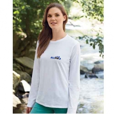 Ladies' 100% Organic Cotton Classic Long-Sleeve T-Shirt