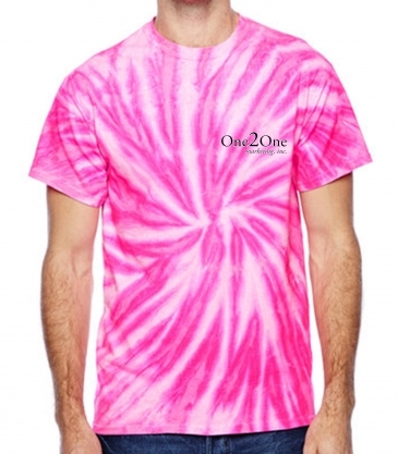 Tie-Dye Adult 5.4 oz., 100% Cotton Twist Tie-Dyed T-Shirt